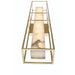 Outdoor Wall Sconce Eurofase Blakley 46838-025 24 Inch Alabaster and Gold Outdoor Wall Sconce Eurofase