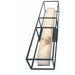 Wall Sconce Eurofase 46838-018 Blakley Large Alabaster Sconce in Black Eurofase