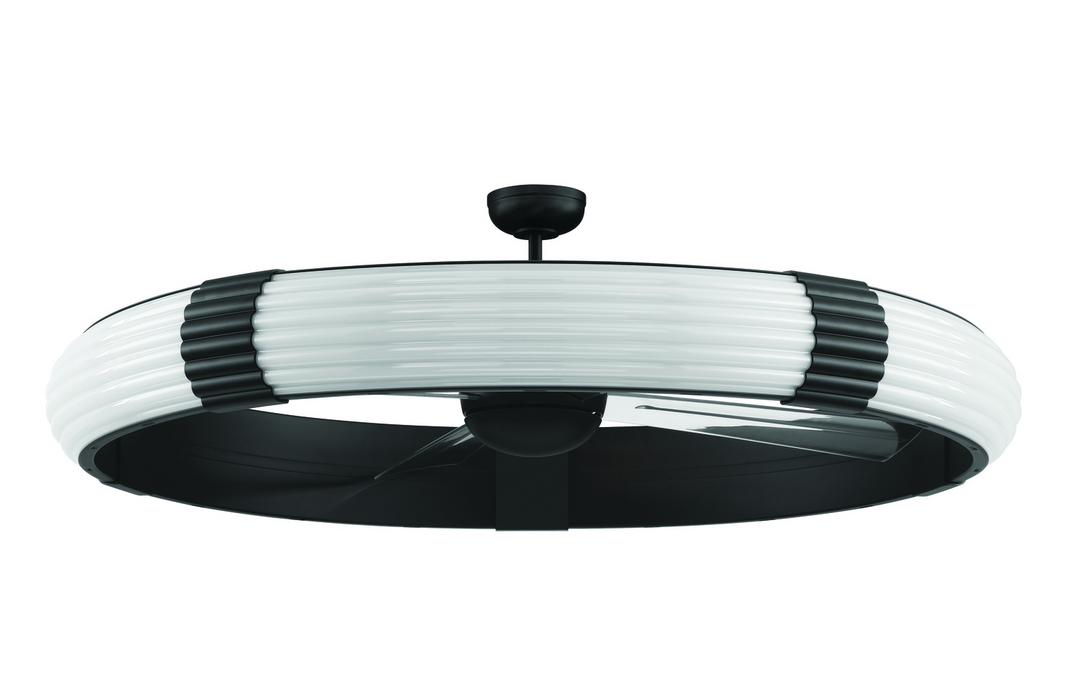 Ceiling Fan Craftmade CPN57FB4 Cipriani 57 Inch Integrated LED Ceiling Fan - Flat Black Craftmade