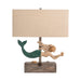  Crestview CVAVP1420 Mermaid Treasure Table Lamp LightStoreUSA