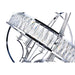 9957P30-6-601 Arkansas 6 Light Crystal Orbit Chandelier LightStoreUSA