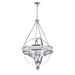 9957P30-6-601 Arkansas 6 Light Crystal Orbit Chandelier LightStoreUSA