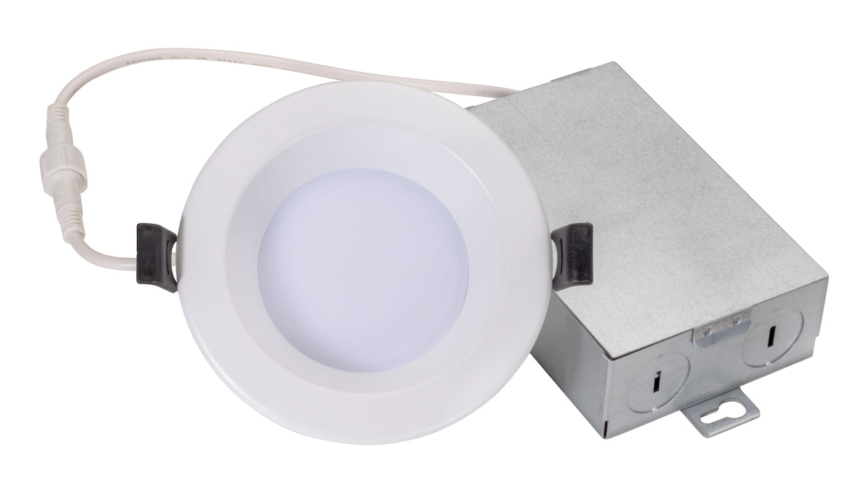 Topaz DLD3S-7CS 3 Inch LED Slim Fit Recessed Downlight Smooth Regress Reflector CCT Selectable 7 Watt