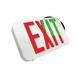 Exit Sign LED EZRXTEU2RGW (AC Only) Double Faced White Exit Sign with Red or Green Letters LightStoreUSA