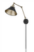 Swing Arm Sconce Millennium Lighting 11001-MB/VB Edward 1-Light Swing Arm Wall Sconce Millennium Lighting