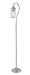 Floor Lamp Z-Lite FL120-BN Brushed Nickel Celeste 1 Light Floor Lamp Z-Lite