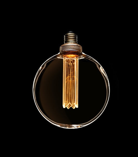 LED Specialty Bulb Next Glow NEOLDG125DB35W903 G40 Amber Glass with G125 LED Pillar NextGlow