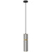 Pendant Light Avenue Lighting HF1072-LGB Cicada 10"H LED Pendant in Knurled Light Grey and Brass in Knurled Light Grey With Brass Avenue Lighting