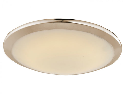 Flush Mount Avenue Lighting HF1102-BN Cermack St. 15"W Round LED Flushmount in Brushed Nickel Avenue Lighting