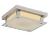Flush Mount Avenue Lighting HF1103-BN Cermack St. 10"W Square LED Flushmount in Brushed Nickel Avenue Lighting
