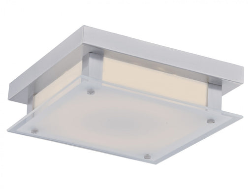 Flush Mount Avenue Lighting HF1103-CH Cermack St. 10"W Square LED Flushmount in Chrome in Polished Chrome Avenue Lighting