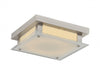 Flush Mount Avenue Lighting HF1104-BN Cermack St. 12"W Square LED Flushmount in Brushed Nickel Avenue Lighting