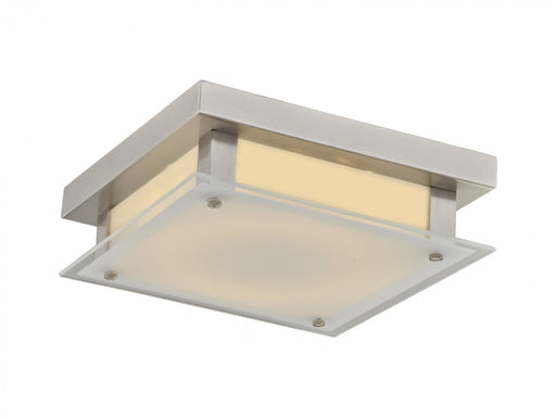 Flush Mount Avenue Lighting HF1104-BN Cermack St. 12"W Square LED Flushmount in Brushed Nickel Avenue Lighting