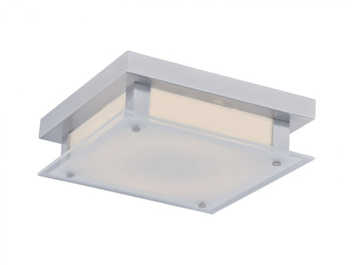 Flush Mount Avenue Lighting HF1104-CH Cermack St. 12"W Square LED Flushmount in Chrome in Polished Chrome Avenue Lighting