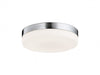 Flush Mount Avenue Lighting HF1105-BN Cermack St. 6"W Round LED Flushmount in Brushed Nickel Avenue Lighting