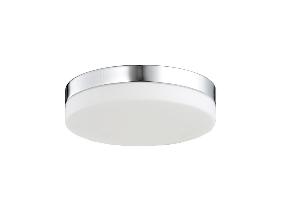 Flush Mount Avenue Lighting HF1105-CH Cermack St. 6"W Round LED Flushmount in Chrome in Polished Chrome Avenue Lighting