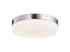 Flush Mount Avenue Lighting HF1106-BN Cermack St. 9"W Round LED Flushmount in Brushed Nickel Avenue Lighting