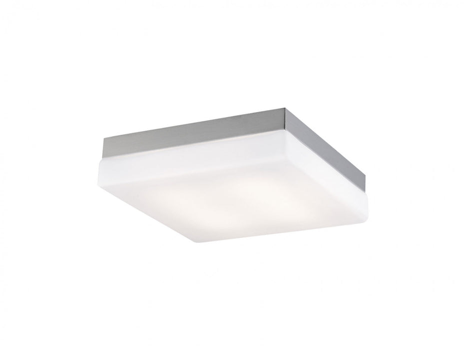 Flush Mount Avenue Lighting HF1108-BN Cermack St. 8"W Square LED Flushmount in Brushed Nickel Avenue Lighting