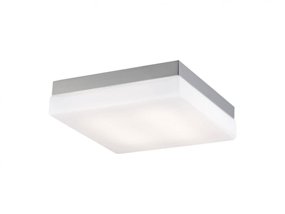 Flush Mount Avenue Lighting HF1109-BN Cermack St. 9"W Square LED Flushmount in Brushed Nickel Avenue Lighting