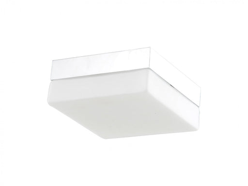 Flush Mount Avenue Lighting HF1109-CH Cermack St. 9"W Square LED Flushmount in Chrome in Polished Chrome Avenue Lighting