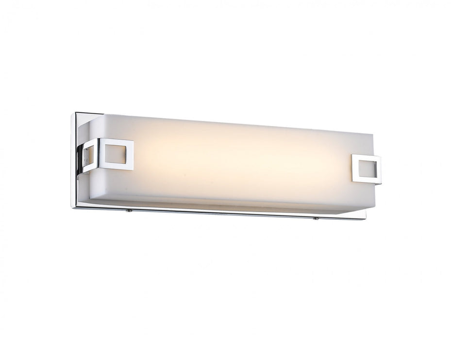 Vanity Light Avenue Lighting HF1117-CH Cermack St. 18"W LED Bath Light in Chrome in Polished Chrome Avenue Lighting
