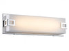 Vanity Light Avenue Lighting HF1119-CH Cermack St. 38"W LED Bath Light in Chrome in Polished Chrome Avenue Lighting