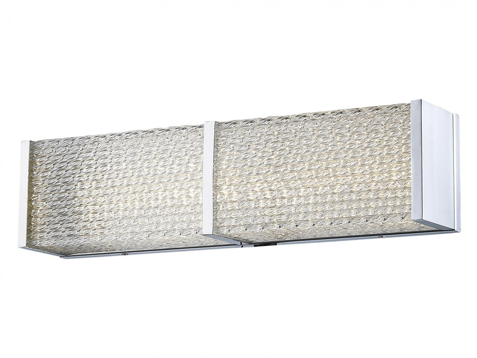 Vanity Light Avenue Lighting HF1120-CH Cermack St. 18"W LED Bath Light in Chrome in Polished Chrome Avenue Lighting