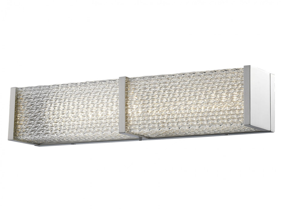 Vanity Light Avenue Lighting HF1121-BN Cermack St. 24"W LED Bath Light in Brushed Nickel Avenue Lighting