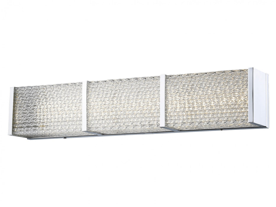 Vanity Light Avenue Lighting HF1122-CH Cermack St. 32"W LED Bath Light in Chrome in Polished Chrome Avenue Lighting