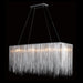 Chandelier Avenue Lighting HF1201-CH Fountain Ave. 48"W Linear LED Chandelier in Chrome Avenue Lighting