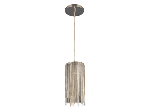 Pendant Light Avenue Lighting HF1205-CH Fountain Ave. 6"W Round Pendant in Chrome Avenue Lighting