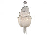 Chandelier Avenue Lighting HF1402-CH Mullholand Dr. Mullholland Dr. 20"W Steel Chain Pendant in Chrome Avenue Lighting