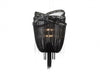 Chandelier Avenue Lighting HF1609-BLK Wilshire Blvd. 45"H Pendant in Black/Smoked Crystals in Black Chrome / Smoke Crystal Avenue Lighting