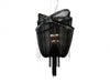 Chandelier Avenue Lighting HF1610-BLK Wilshire Blvd. 36"W Pendant in Black/Smoked Crystals in Black Chrome / Smoke Crystal Avenue Lighting