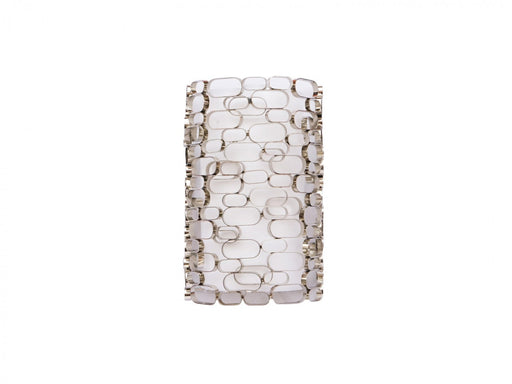 Wall Sconce Avenue Lighting HF1705-PN Ventura Blvd. 13"H Wall Sconce in Polished Nickel in Polish Nickel / White Slik Shade Avenue Lighting