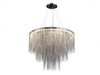 Chandelier Avenue Lighting HF2222-CH Fountain Ave. Avene Lighting Fountain Ave. 30"W Round Pendant in Chrome Avenue Lighting