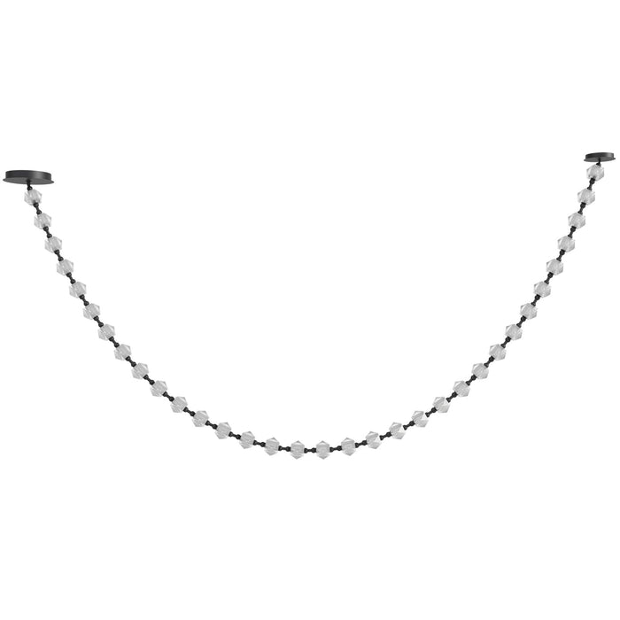 Pendant Light Avenue Lighting HF3934-BK Beluga 34-Light 238"L LED Pendant in Black/Textured Acrylic Avenue Lighting