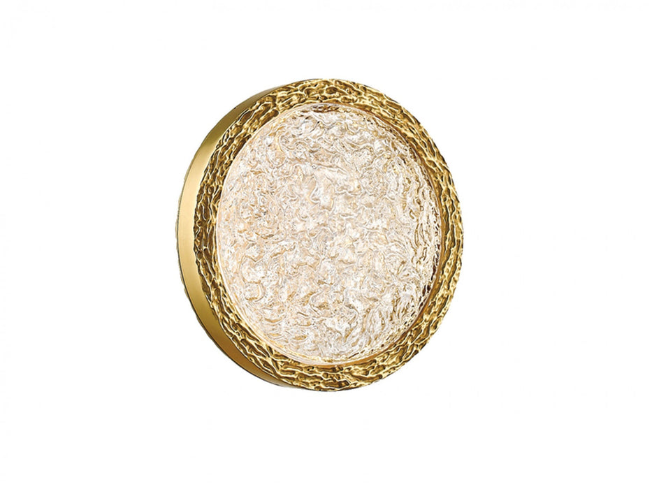 Wall Sconce Avenue Lighting HF5013-PB Bottega 13"W LED Wall Sconce in Polished Brass Avenue Lighting