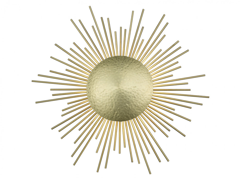 Wall Sconce Avenue Lighting HF5099-HBB Marquee St. Marquee 22"W LED Wall Sconce in Hammered Brushed Brass Avenue Lighting