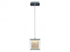 Pendant Light Avenue Lighting HF6012-BA Brentwood 6"W Square LED Pendant in Brushed Aluminum Avenue Lighting
