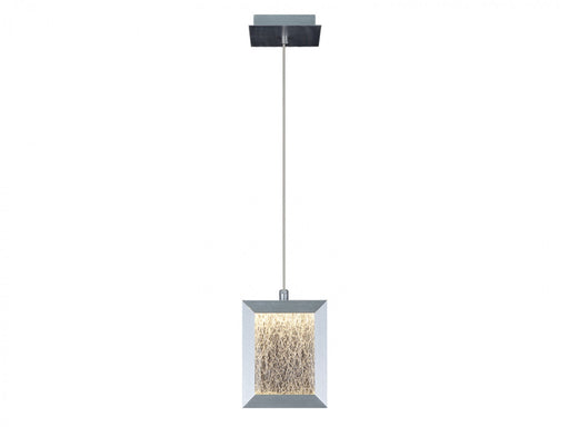 Pendant Light Avenue Lighting HF6013-BA Brentwood 8"W Rectangular LED Pendant in Brushed Aluminum Avenue Lighting