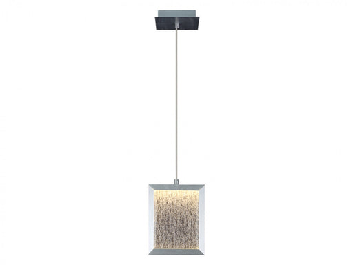 Pendant Light Avenue Lighting HF6014-BA Brentwood 9"W Rectangular LED Pendant in Brushed Aluminum Avenue Lighting