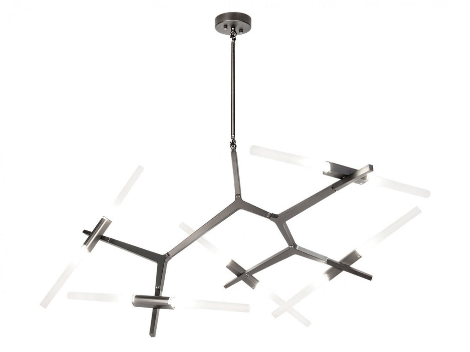 Chandelier Avenue Lighting HF8059-10-DBZ San Vicente Blvd. San Vicente 10-Light 39"W Chandelier in Dark Bronze Avenue Lighting