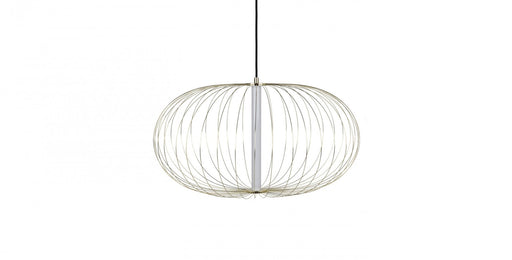Pendant Light Avenue Lighting HF8212-GL Delano 28"W Sphere LED Pendant in Gold Avenue Lighting
