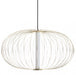 Pendant Light Avenue Lighting HF8213-GL Delano 20"W Oval LED Pendant in Gold Avenue Lighting