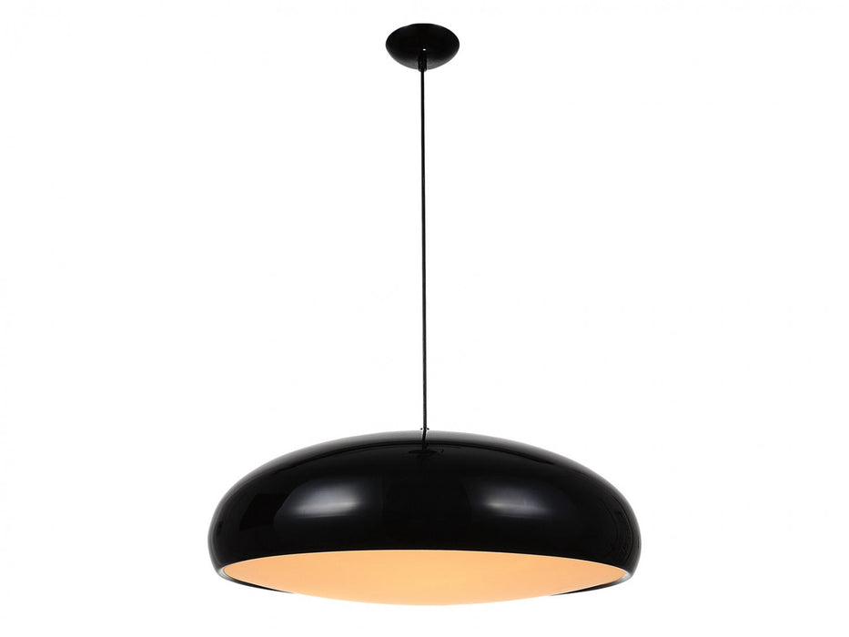 Pendant Light Avenue Lighting HF9116-BK Doheny Ave. Doheny 24''W Dome Pendant in Black Avenue Lighting