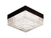 Flush Mount Avenue Lighting HF9208-BLK Cermack St. 8"W Square LED Flushmount in Black Avenue Lighting