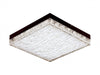 Flush Mount Avenue Lighting HF9218-BLK Cermack St. 18"W Square LED Flushmount in Black Avenue Lighting