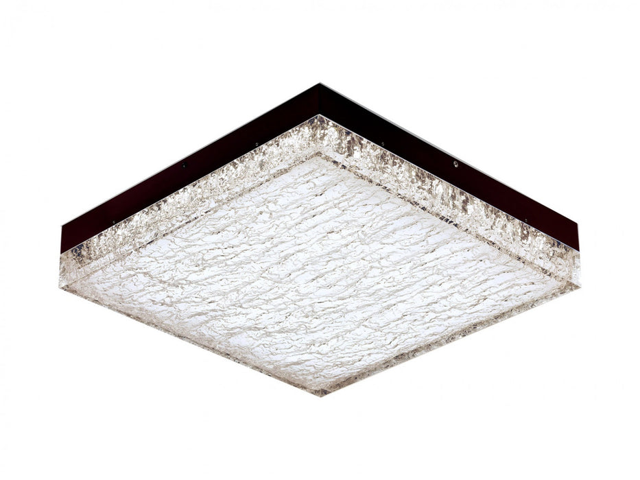 Flush Mount Avenue Lighting HF9218-BLK Cermack St. 18"W Square LED Flushmount in Black Avenue Lighting