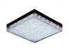 Flush Mount Avenue Lighting HF9218-BLK Cermack St. 18"W Square LED Flushmount in Black Avenue Lighting
